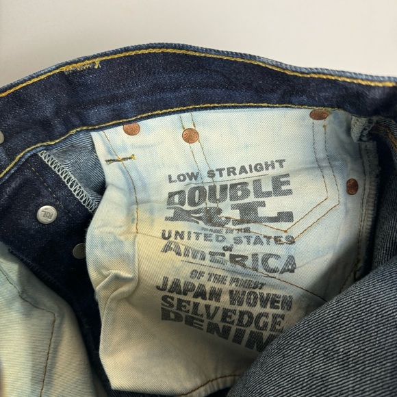RRL Double RL Ralph Lauren Japenese Selvedge Denim USA Made Button Fly 28 X 32 - Picture 5 of 11